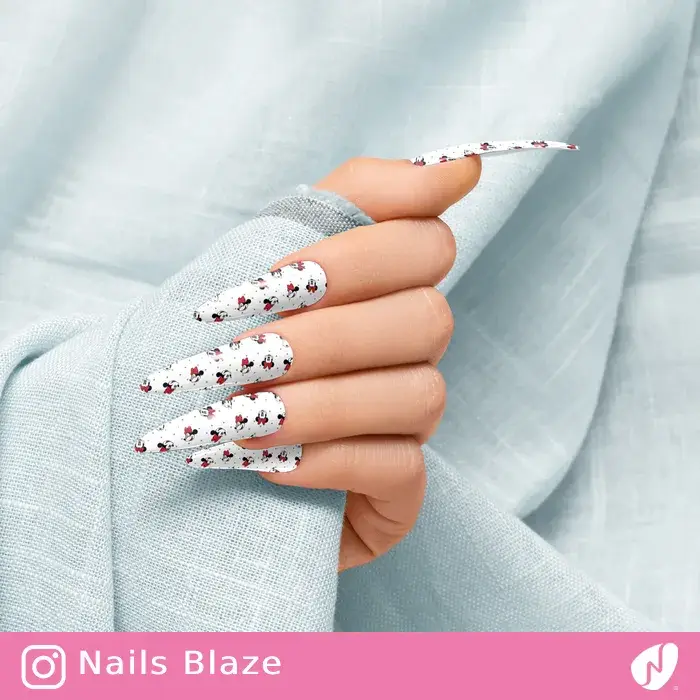 Minnie Mouse | Cartoon Nails - NB8